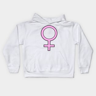 Female = Power Kids Hoodie